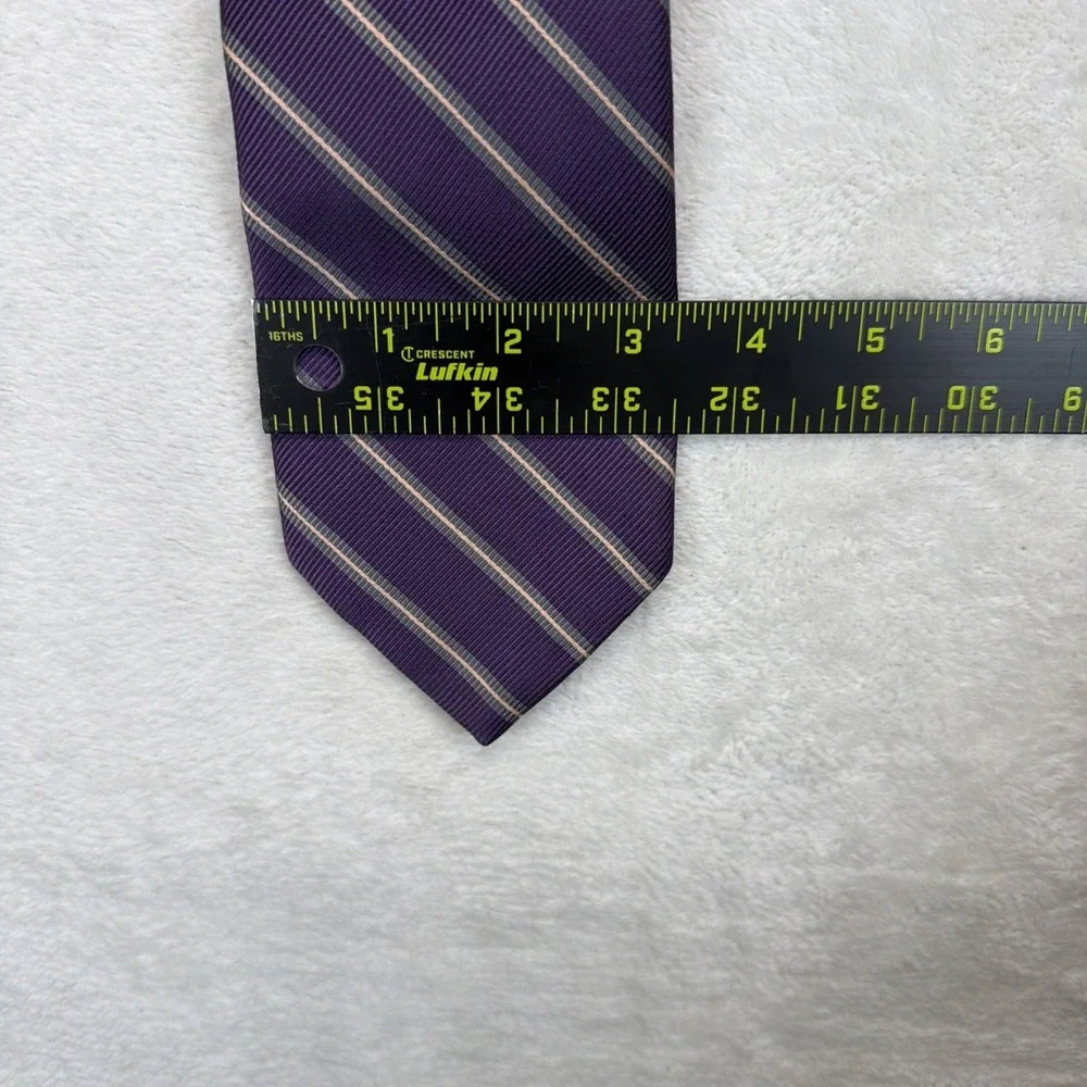 Robert Talbott Silk Necktie Lot of 3 Made in USA Paisley Stripe Geometric